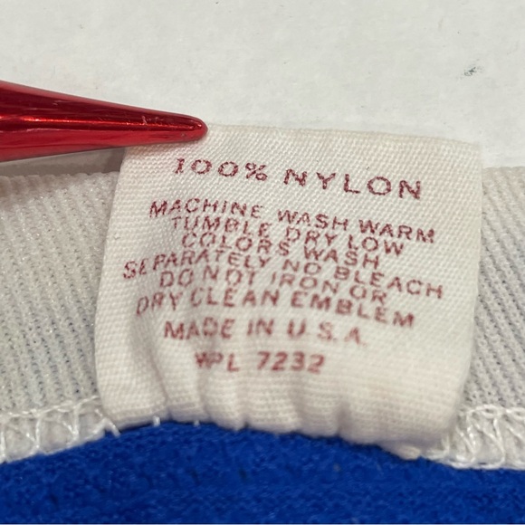 Russell Athletic Jersey Ringer Jersey T Mens Shirt Sz L VTG Viking Spirit of 76 - Picture 9 of 9